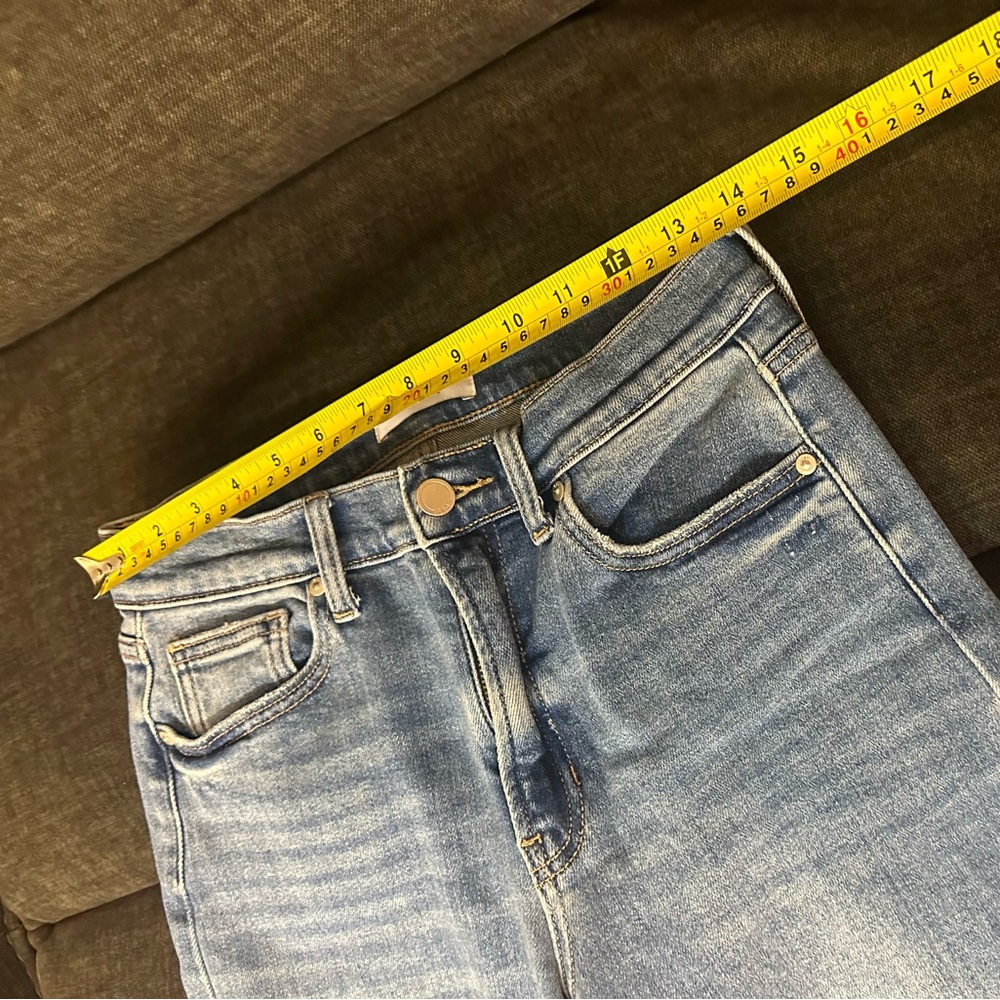 JBD Wide Legs Stretchy Classic Blue Women's Jeans in excellent condition Size 28 - Picture 10 of 15